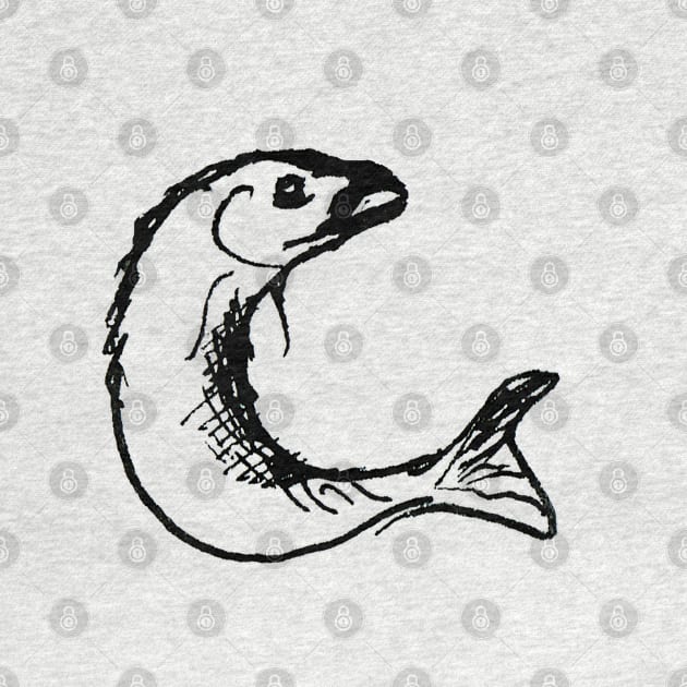 Fish doodle by Ljuko